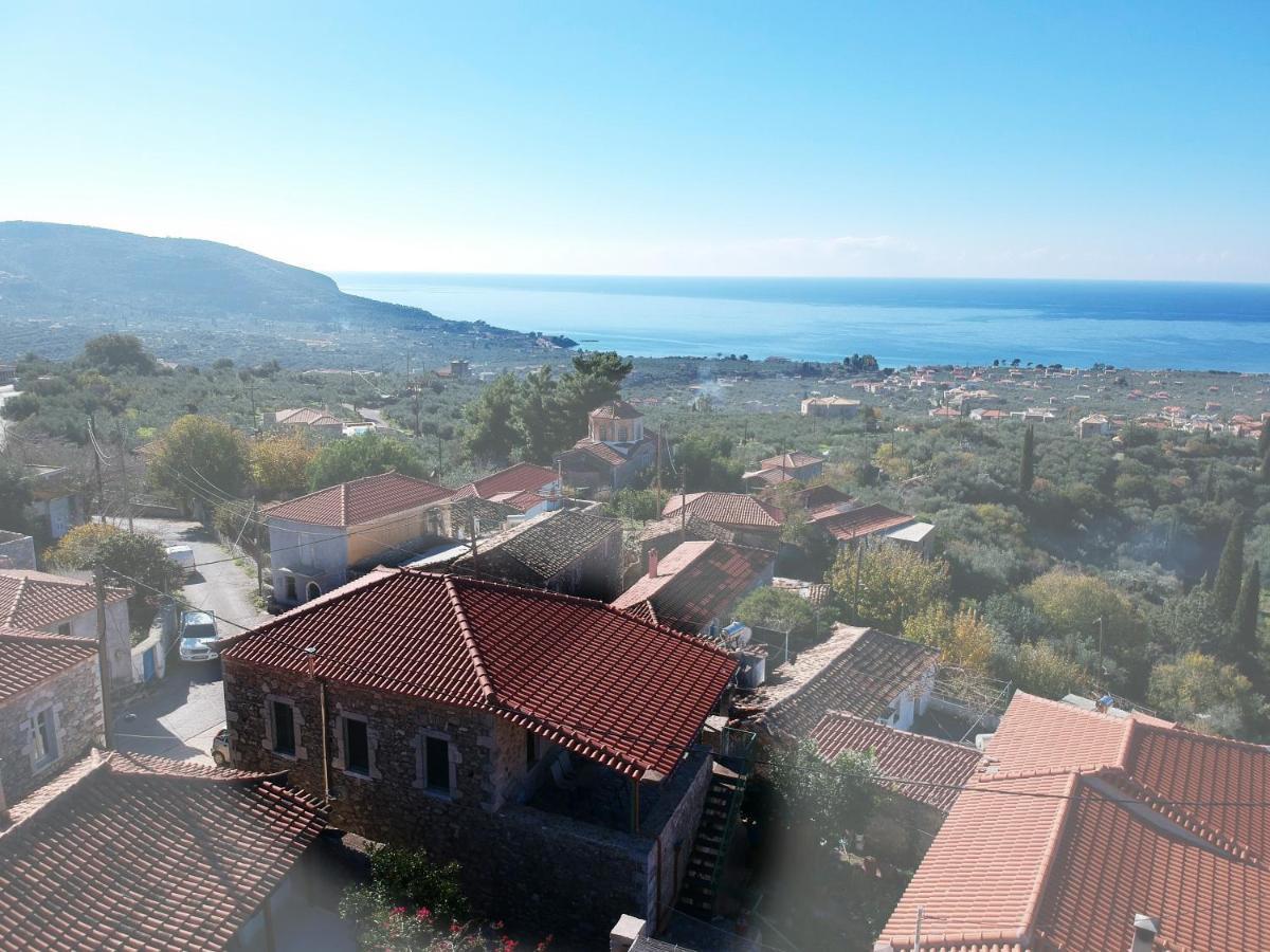 Stavroulas Stone House In Rigklia, Messinia Riglia Екстер'єр фото