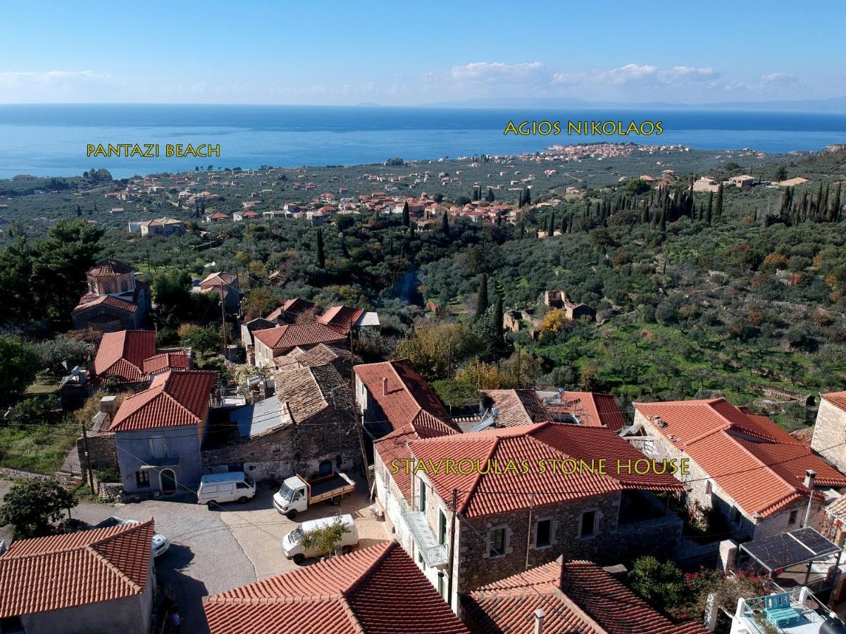 Stavroulas Stone House In Rigklia, Messinia Riglia Екстер'єр фото
