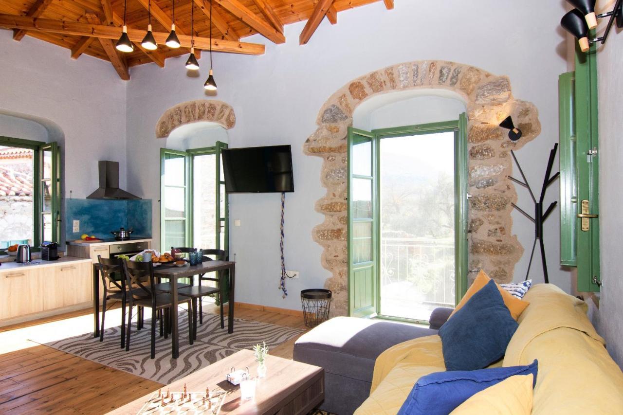 Stavroulas Stone House In Rigklia, Messinia Riglia Екстер'єр фото